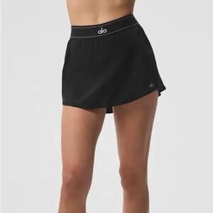 ALO Yoga Black Mini Skirt